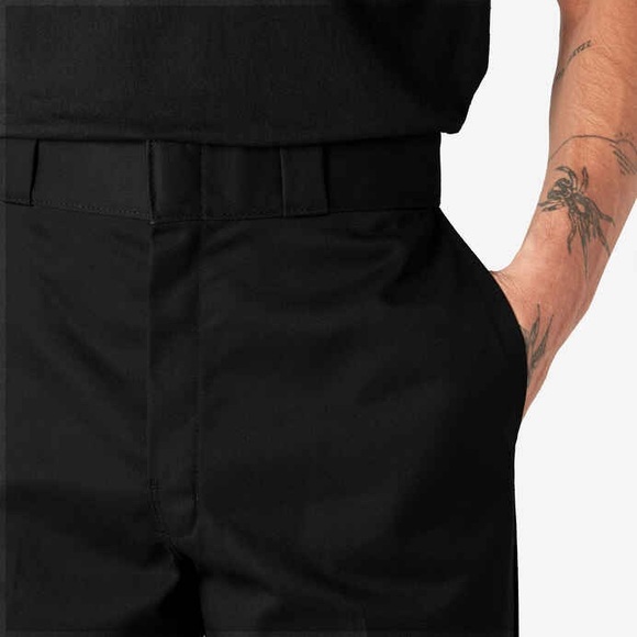🖤👖🖤 Dickies Men's Loose Fit Double Knee Twill Work Pants - Black - Size 38x30 - Picture 10 of 13